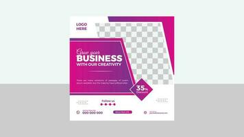 Corporate Business Ads Design vector