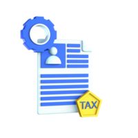 taxation 3d icon png