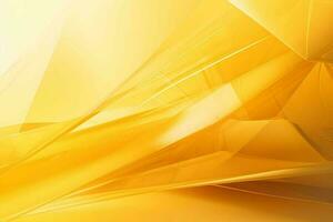3D Render of yellow Abstract Ethereal Glass Shards Background photo