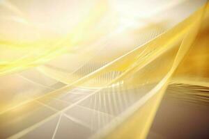 3D Render of yellow Abstract Ethereal Glass Shards Background photo
