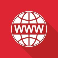 www icon vector, world wide web icon with mouse, click here icon, visit our website symbol, network flat icon, website flat icon vector illustration, ecommerce icon
