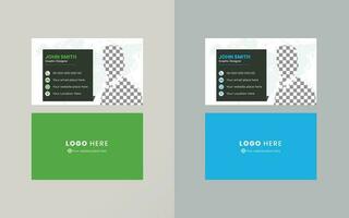 Vector Business cards and Modern Creative and Clean template. simple minimal Business Card  layout design.