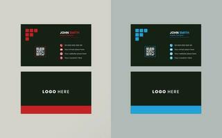 Vector Business cards and Modern Creative and Clean template. simple minimal Business Card  layout design.