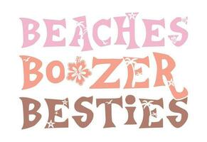 Summer Quote, Retro Summer Quote, Summer Vibes, Summer Beach, Ocean, Sea vector