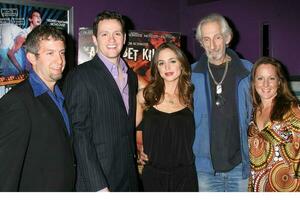 Eliza Dushku  Execs Guests and Tom Malloy arriving at the Alphabet Killer Screening at the Laemmles Monica 4 Theaters in Santa Monica CANovember 14 20082008 photo