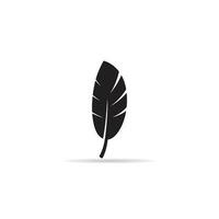 silhouette feather illustration vector