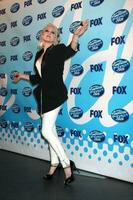 Cyndi Lauper in the Press Room  at the Amerian Idol Season 8 Finale at the Nokia Theater in  Los Angeles CA on May 20 2009 2009 photo