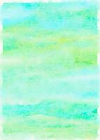 green watercolour abstract background photo