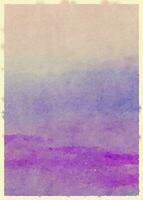 purple  and blue watercolour abstract background photo