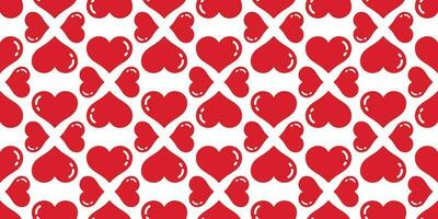 heart Seamless pattern valentine vector isolated love repeat wallpaper tile background