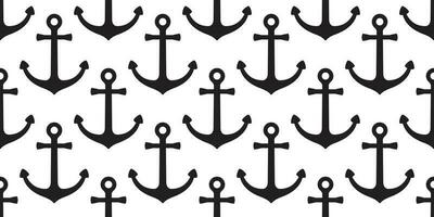 Anchor Seamless Pattern vector helm Nautical maritime isolated boat sea ocean background wallpaper