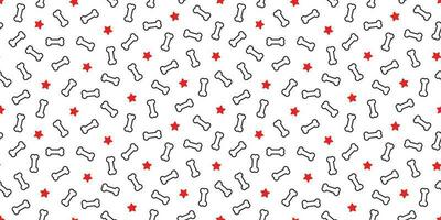 dog bone seamless pattern vector star french bulldog puppy tile background repeat wallpaper scarf isolated graphic