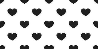 heart Seamless pattern vector valentine day isolated love icon cartoon wallpaper background