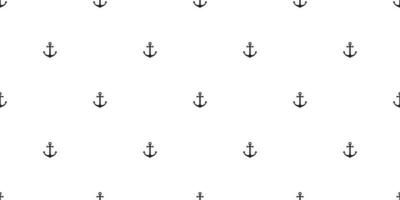 Anchor Seamless Pattern boat vector helm maritime Nautical isolated sea ocean wallpaper tile background