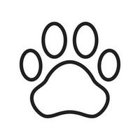dog paw vector icon logo cartoon illustration cat clipart french bulldog
