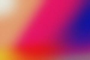Abstract colorful vivid background with grainy textures photo