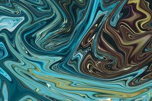 Abstract liquify, liquid ripples, wavy lines and liquid texture image. photo