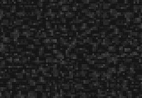 Coal carbon, charcoal cubic pixel blocks pattern vector