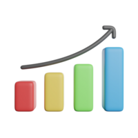 crecimiento grafico incrementar png