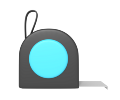 3d icon of meter roll png