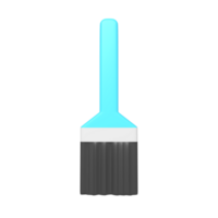 3d icono de pintar cepillo png