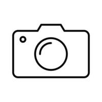 Camera vector oultine Icon. EPS 10 File