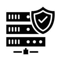 Network Security Vector Solid icon. EPS 10 File