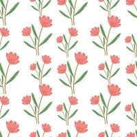 Beautiful Seamless Floral Pattern in vector