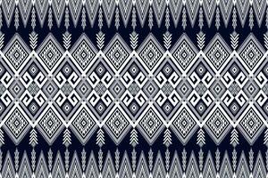 azteca tribal geométrico tradicional modelo. tradicional azteca tribal geométrico cuadrado diamante sin costura modelo. étnico geométrico modelo utilizar para tela, textil, hogar decoración elementos. vector