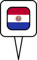 paraguay bandera alfiler sitio icono. png