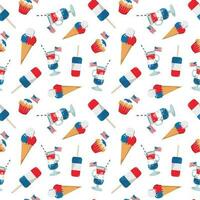 Memorial day pattern for background design graphics design vector