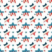 Memorial day pattern for background design graphics design vector