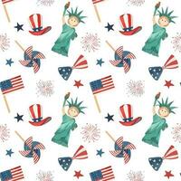Memorial day pattern for background design graphics design vector