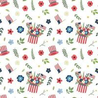 Memorial day pattern for background design graphics design vector