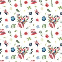 Memorial day pattern for background design graphics design vector