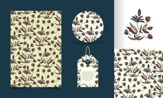 Seamless Floral Pattern with Vintage Cartoon Style. Flower Motif. Suitable for Wallpaper, Wrapping Paper, Background, Fabric, Textile, Poster, Apparel, Tag, and Card Design vector