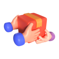 Package Received 3D Illustration Icon png