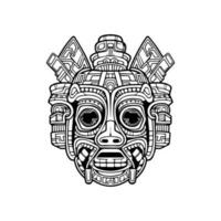 viaje a antiguo veces con nuestra cautivador azteca ilustraciones. estos maravilloso obras de arte capturar el espíritu de esta fascinante civilización vector