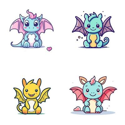 Set Of Pokemon Icons 141925 Vector Art at Vecteezy