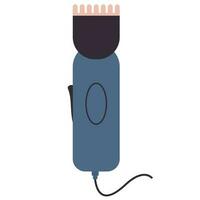 Electric hair clipper. Barbershop and hairdresser vector icon.