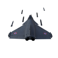 jet combattant avion isolé 3d le rendu png