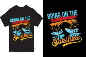 Surfing T-shirt Design, Summer paradise, Surf Paradise, Break The Waves, Sea Beach, California Beach, Santa Monica Beach, Enjoy Great Summer, T-shirt, Typography T-shirt Design vector