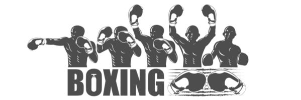 Banner for five winner boxing png