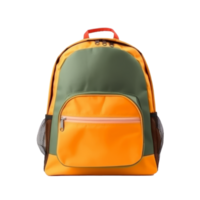 école sac à dos coupé png