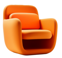 Modern armchair cutout png