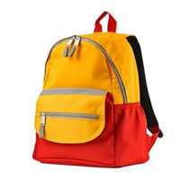 école sac à dos coupé png