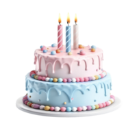 Birthday cake cutout png