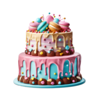 Birthday cake cutout png