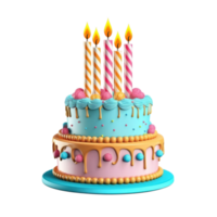 Birthday cake cutout png