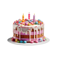 cumpleaños pastel separar png